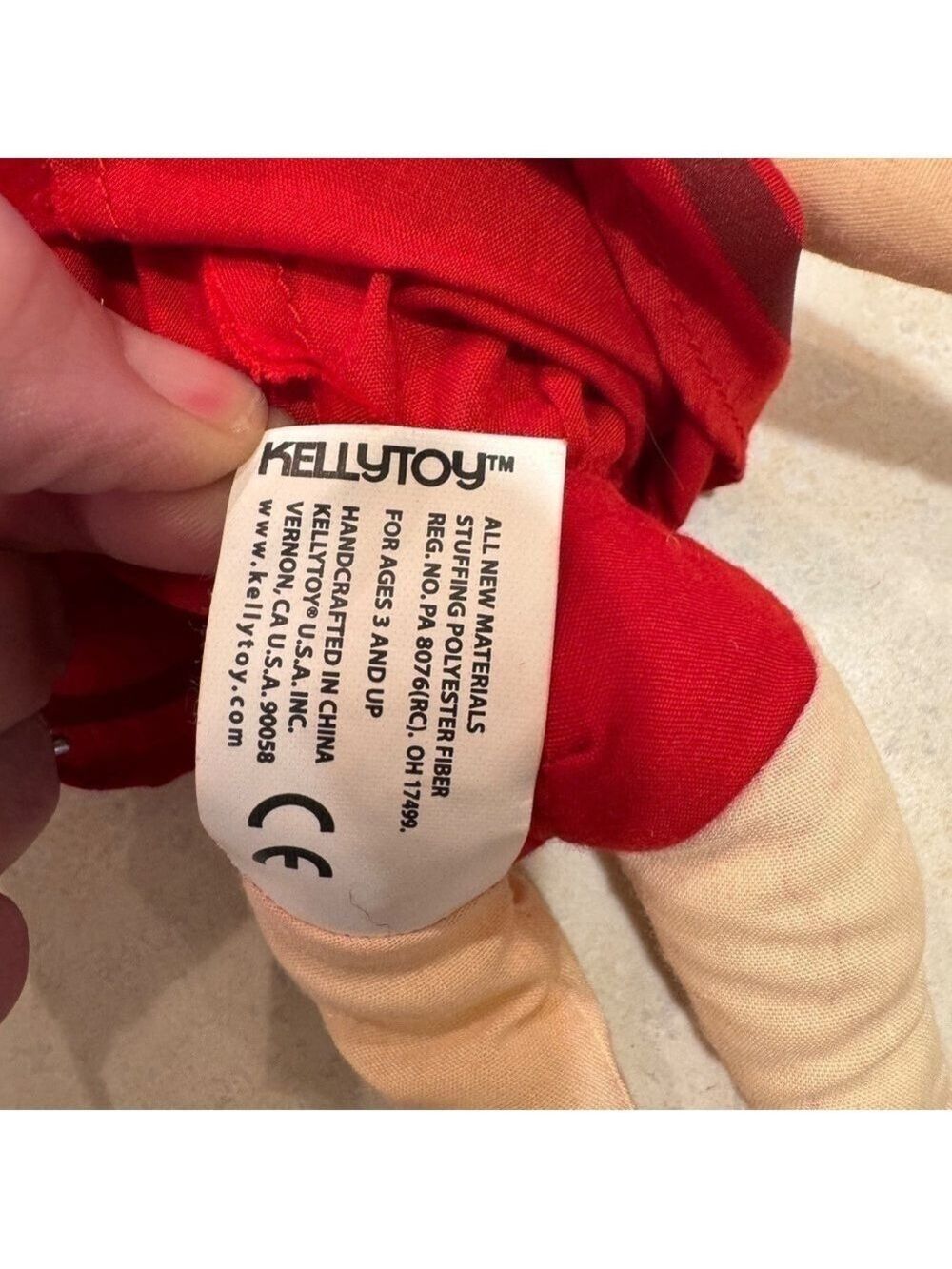Betty Boop Kelly Toy 10 Inch Plush Rag Doll 2008 - Picture 6 of 8